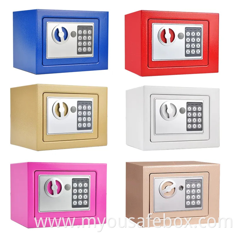 Safety Steel Household Wardrobe Hotel Safe High Capacity for 4 Pistols